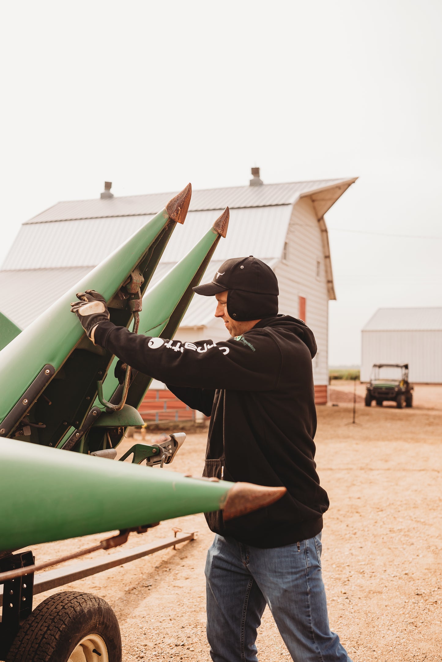 MEN's Black Ironwood-Trapper Hat